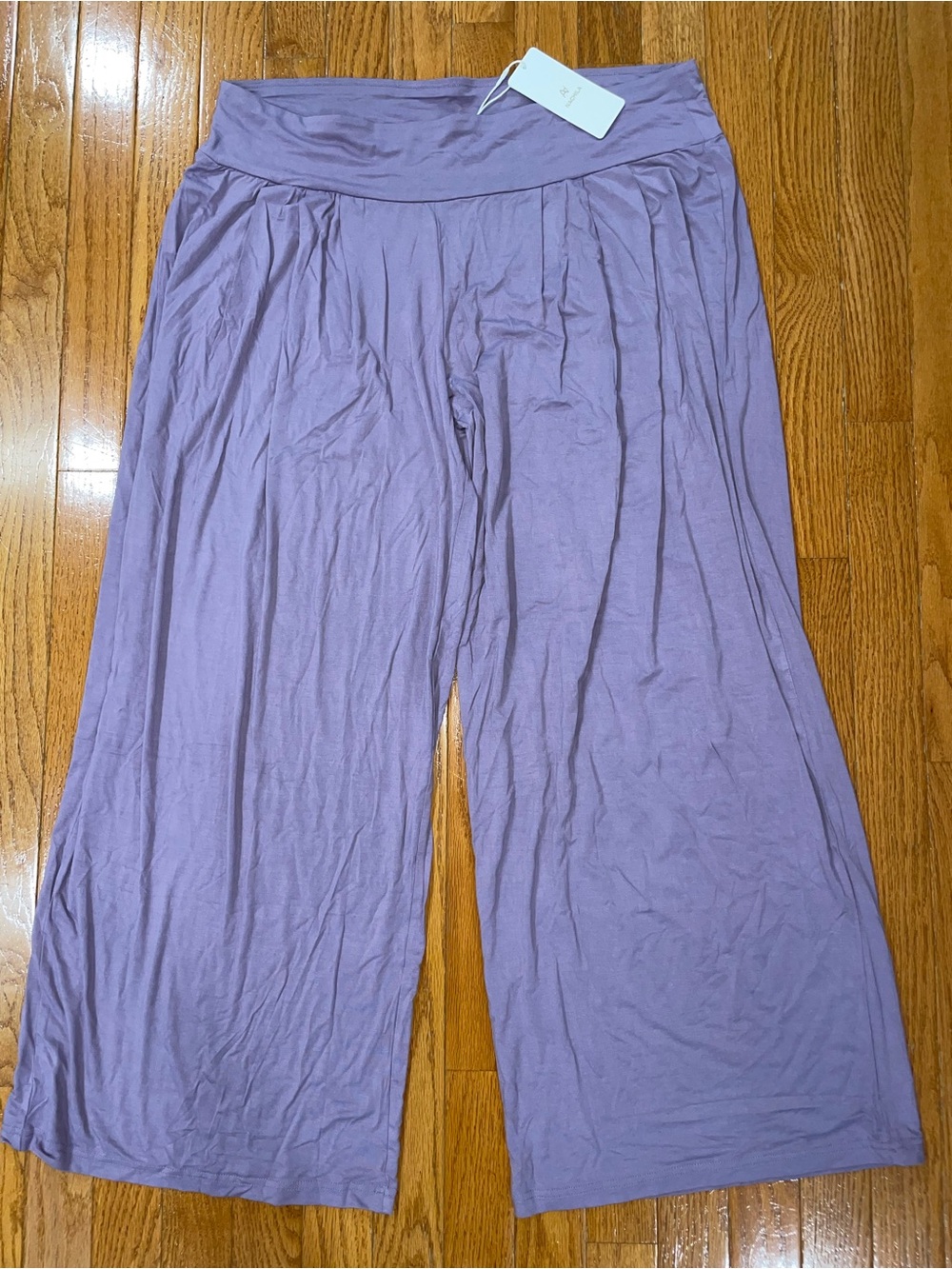 Nachila Bamboo Wide Leg Lounge Pants. XL
